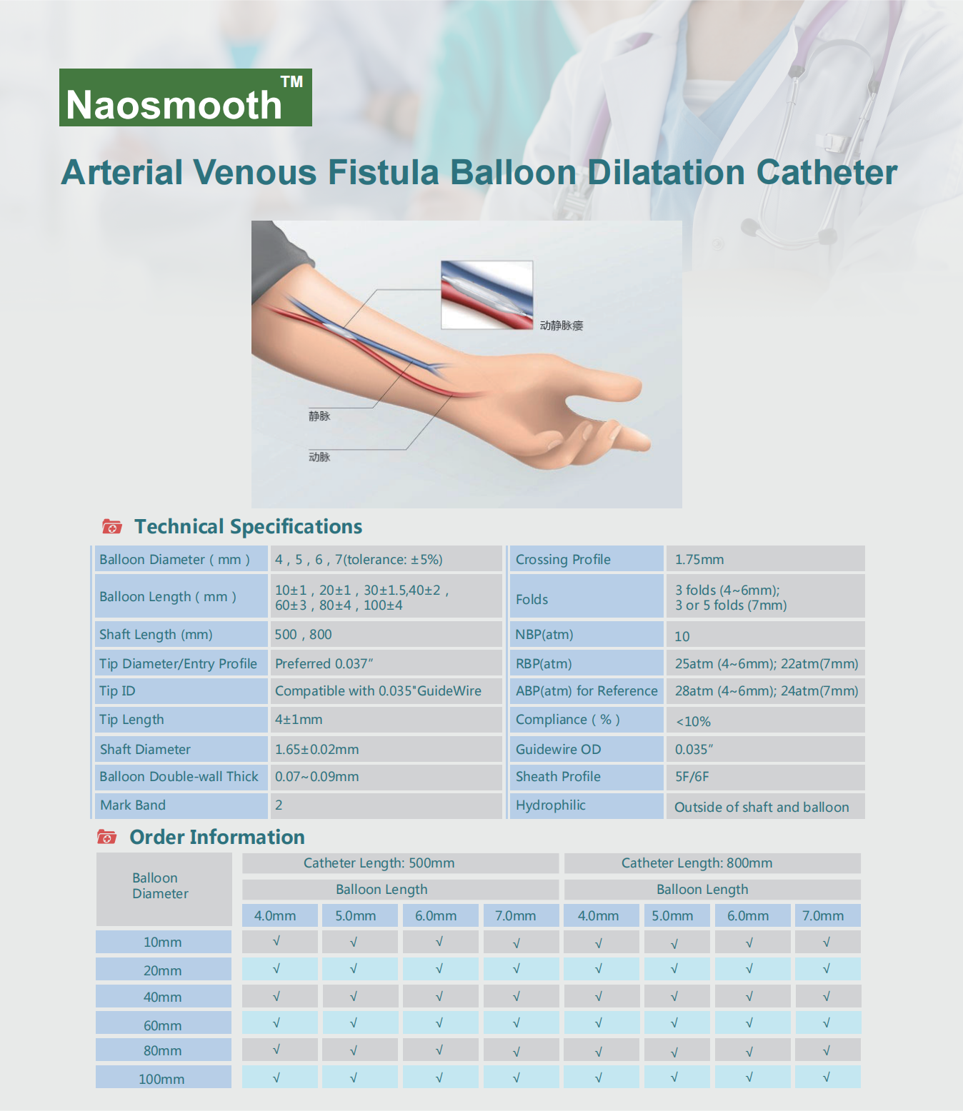 PTA Balloon Catheter