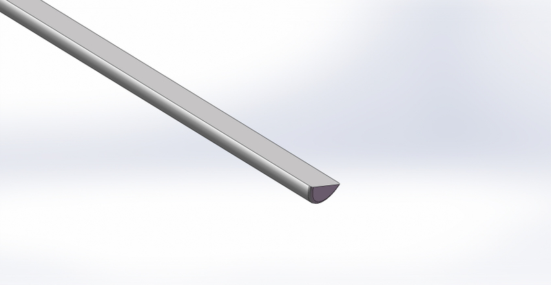 304SS, Spring Temper Mandrel with Parylene Coating and D type