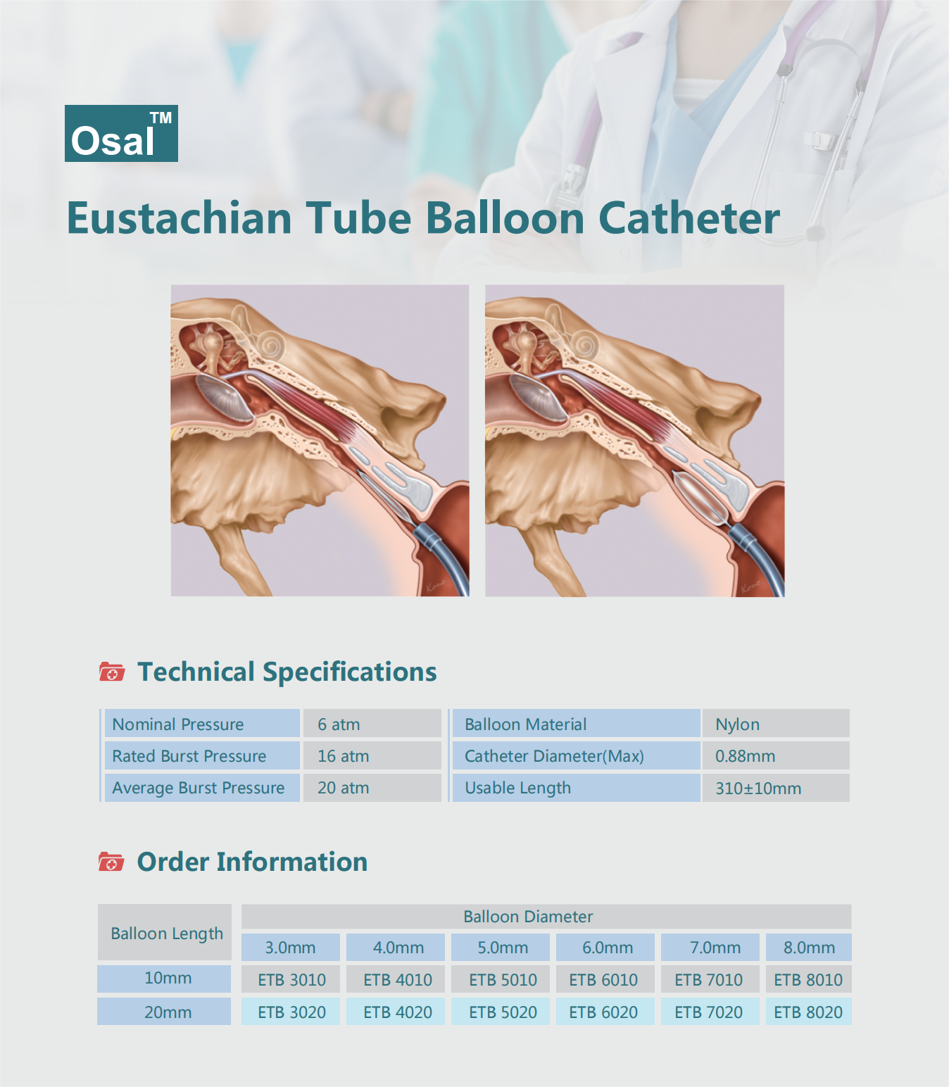ETB balloon catheter