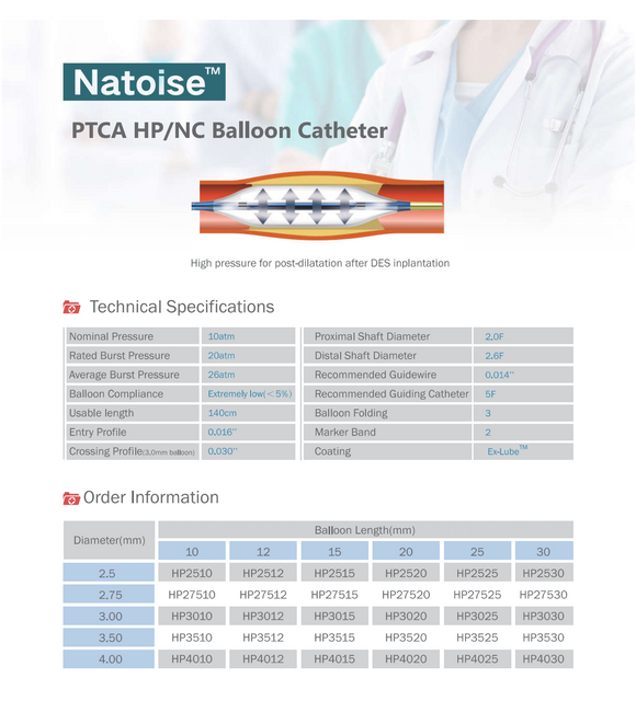 HP/NC Balloon Catheter
